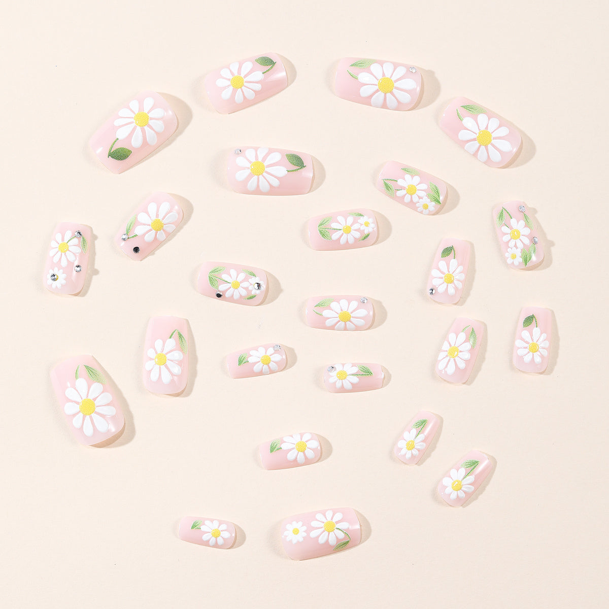 Floral 3D Nagelkunst Extensions Brehn 1789713315