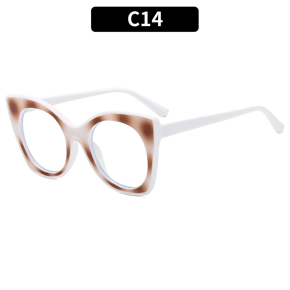 Modische geometrische Cat-Eye Sonnenbrille