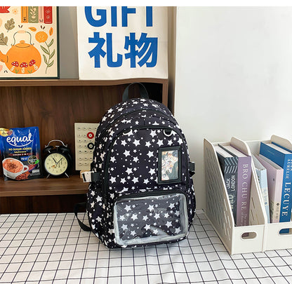 Stern-Muster College Schule Rucksack