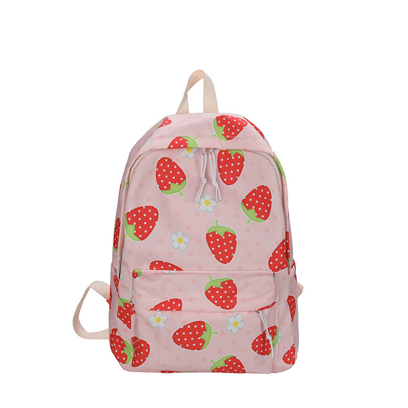 Verspielt gemusterter Rucksack Brehn