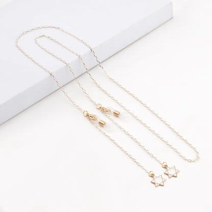 Elegante geometrische Brillenchnur Brehn