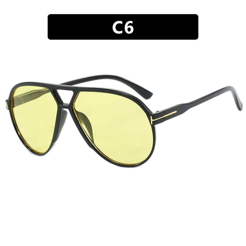 Damen stilvolle Pilotensonnenbrille mit elegantem Design und UV-Schutz Brehn