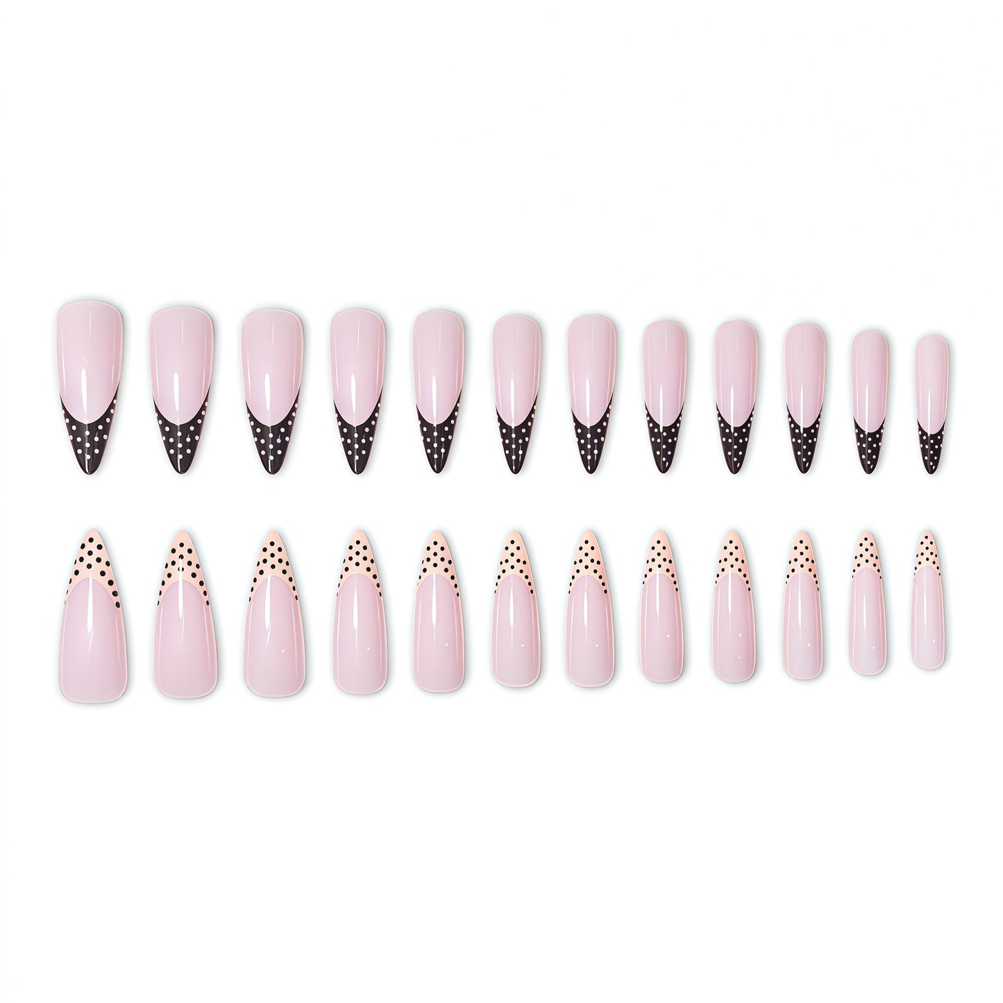 Künstlerische Stiletto Nagelverstärkungen Brehn