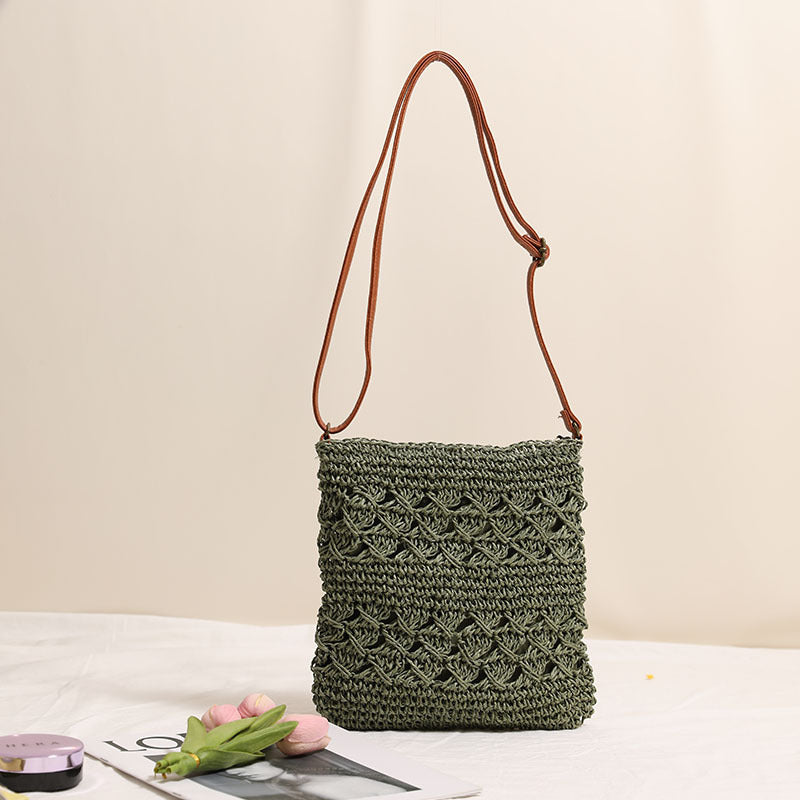 Handgeknüpfte Umhängetasche Im Eleganten Design Brehn