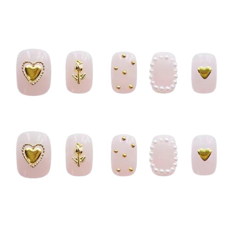Luxuriöses Dekoratives Press-On Nagelset