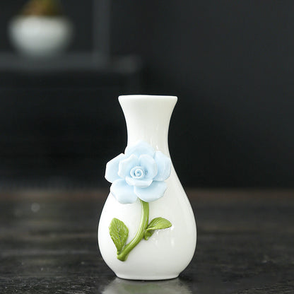Florale Kunst Keramikvase Brehn