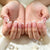 Blumen Design Presse-On Nagelspitzen Brehn