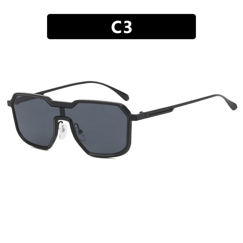 Damen extravagante geometrische Sonnenbrille mit schützendem UV-Filter Brehn