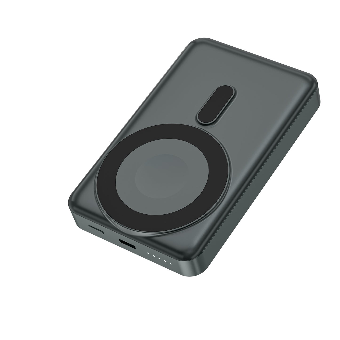 Magnetische Powerbank mit Hochgeschwindigkeitsladung und Integrierter Qi-Technologie Brehn