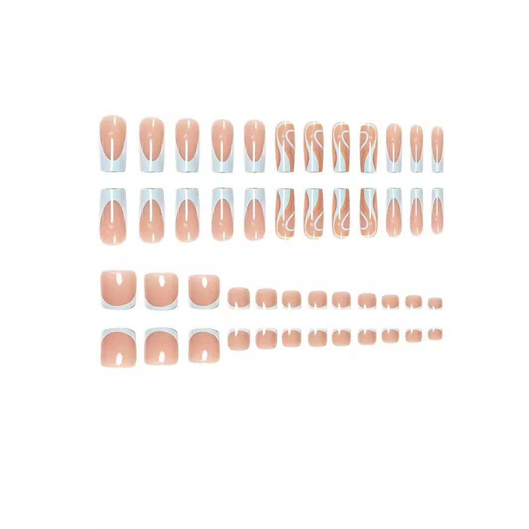 Abstract Marble Nail Art Set Brehn