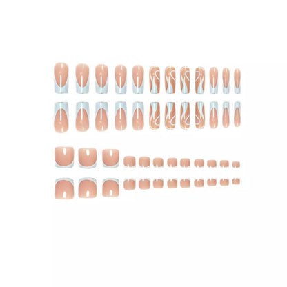 Abstract Marble Nail Art Set Brehn