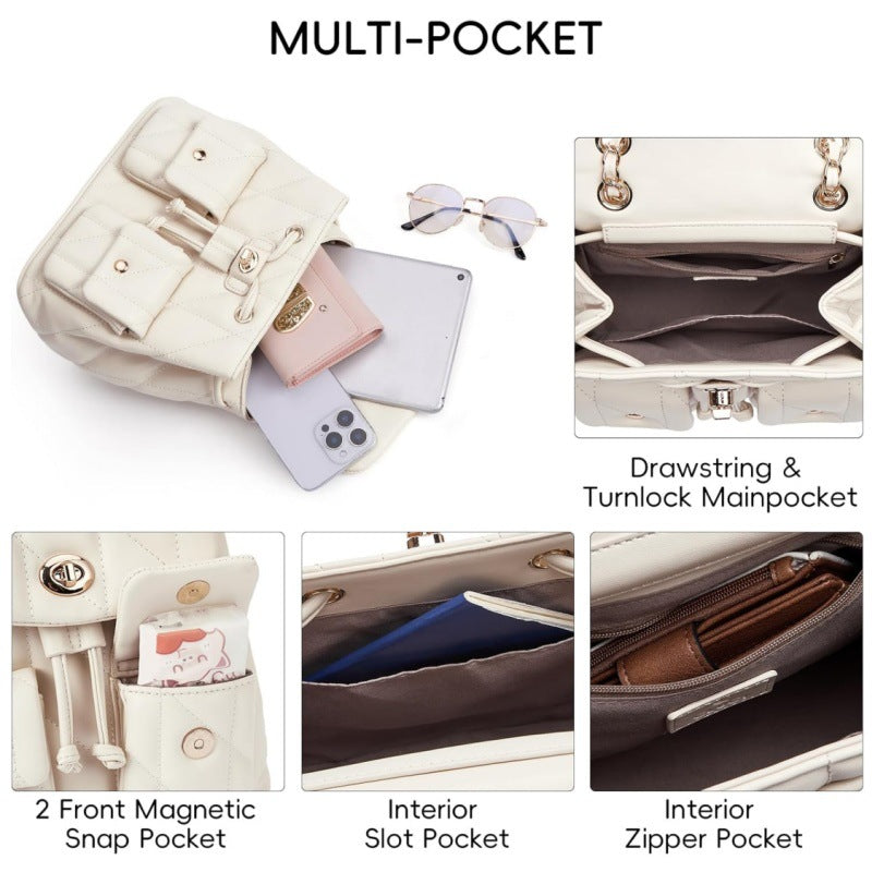 Schicke Rucksack-Handtasche Brehn