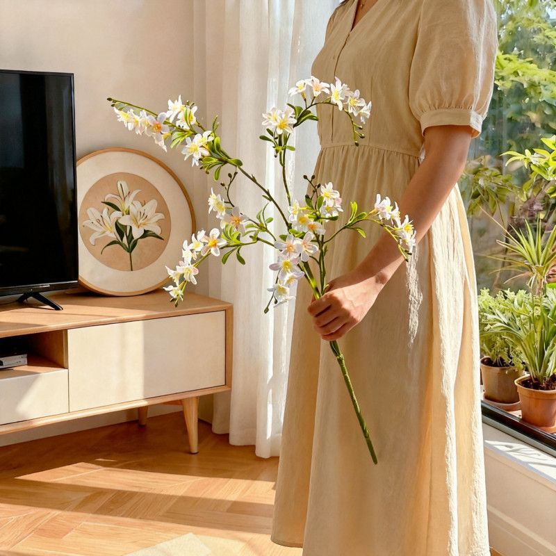 Lebensechte Blumenstrauß-Darstellung