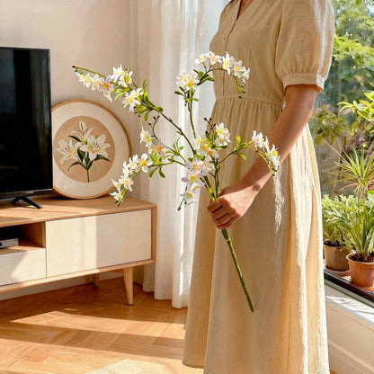 Lebensechte Blumenstrauß-Darstellung