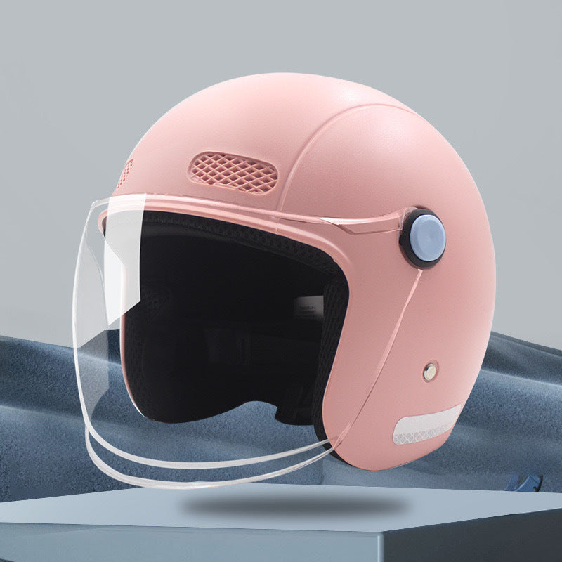 Vintage Motorrad Voll-Face Brehn
