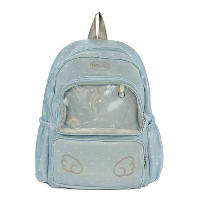 Transparenter Fronttaschen-Rucksack Brehn