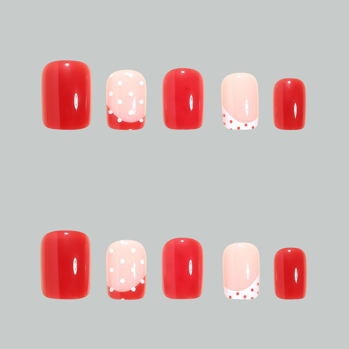 Kreatives französisches Tipp-Nagelkunst-Set Brehn
