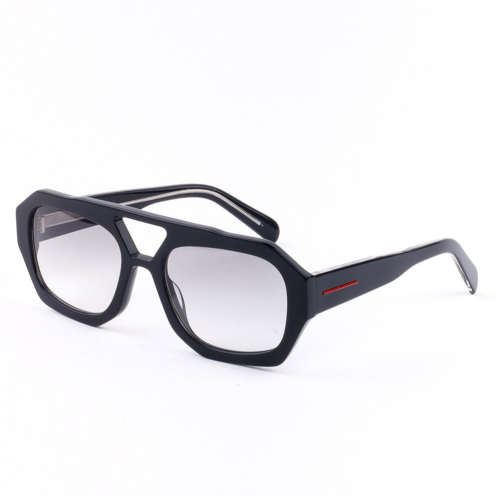 Damen trendige Sonnenbrille im modernen Rahmen-Design Brehn