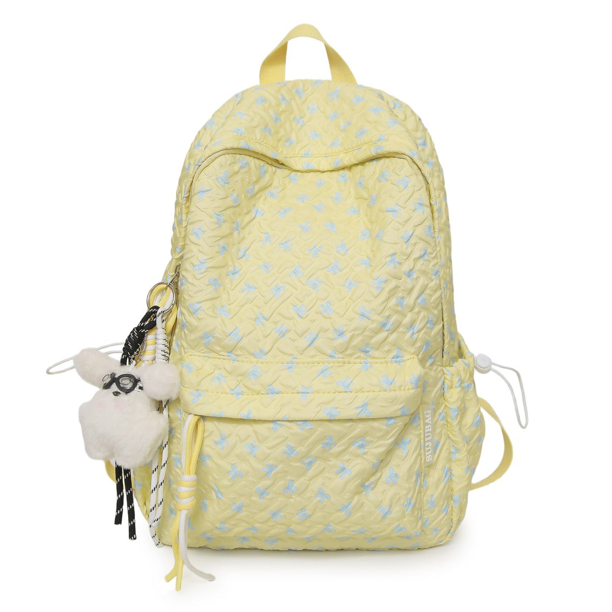 Gestepptes Blumenmuster Rucksack Brehn