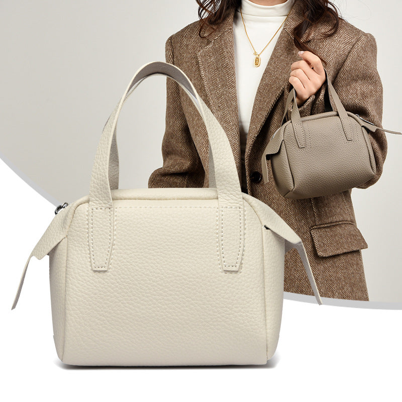 Texturierte Mini-Handtasche Brehn