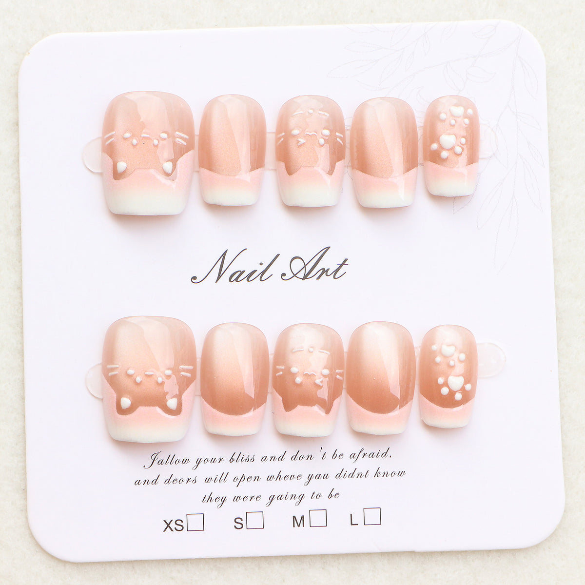 Künstlerisches Gel Nageldesign Brehn