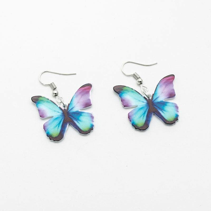 Schmetterling-inspirierte Anhängerohrringe Brehn 1786866777