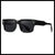 Damen Sonnenbrille im modernen, kantigen Design Brehn