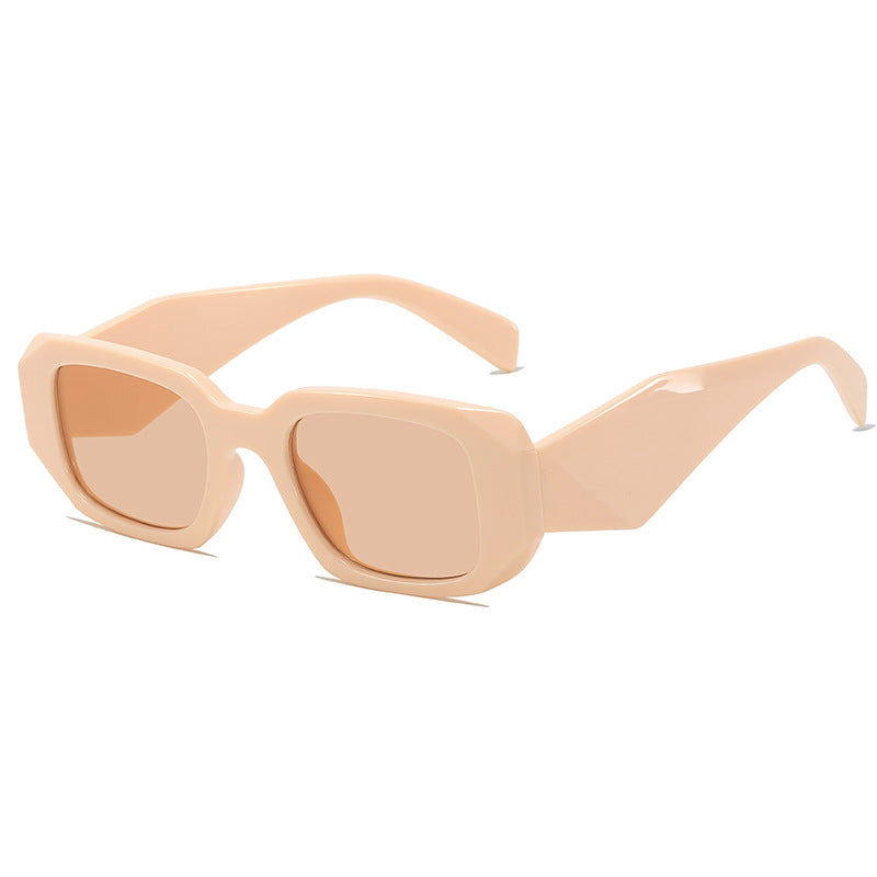 Bold Leopard Print Übergroße Sonnenbrille Brehn