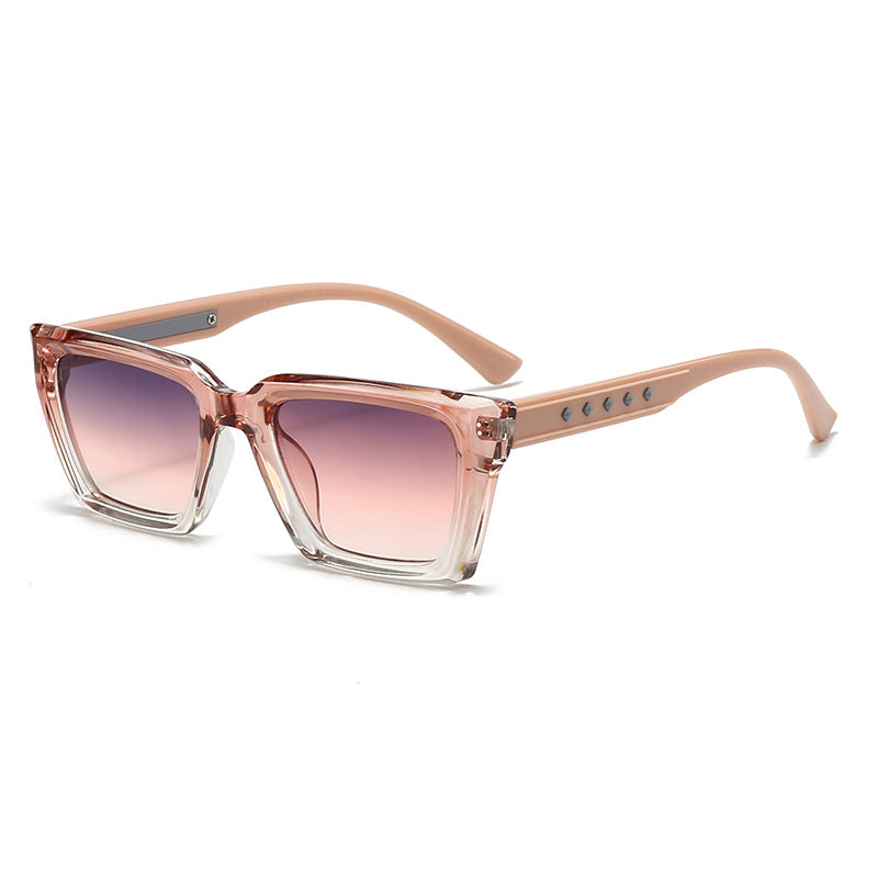 Damen modische Sonnenbrille im modernen Quadratdesign Brehn