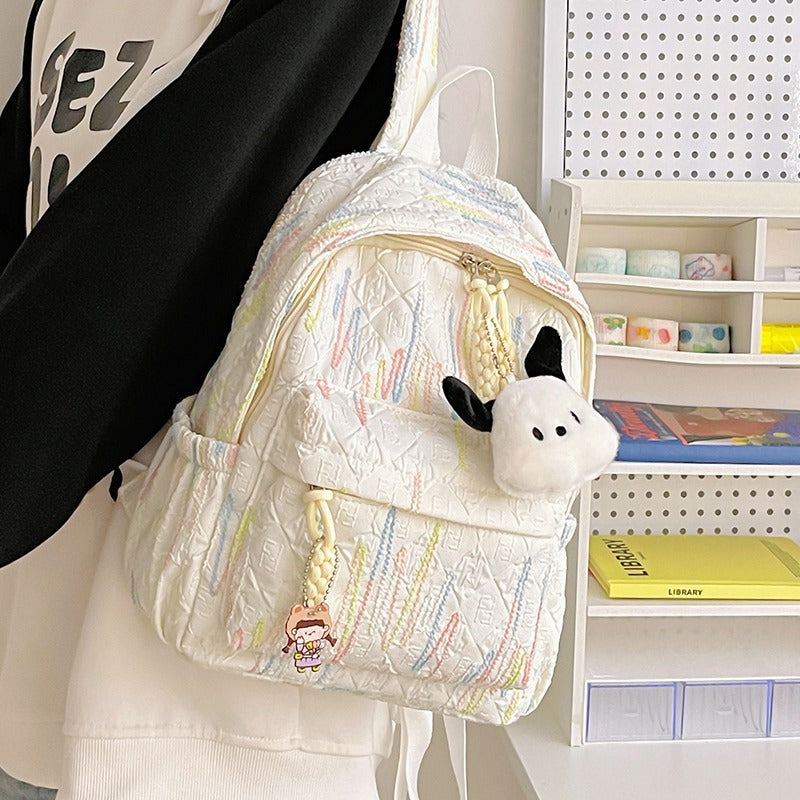 Trendy Texturierter Rucksack Brehn