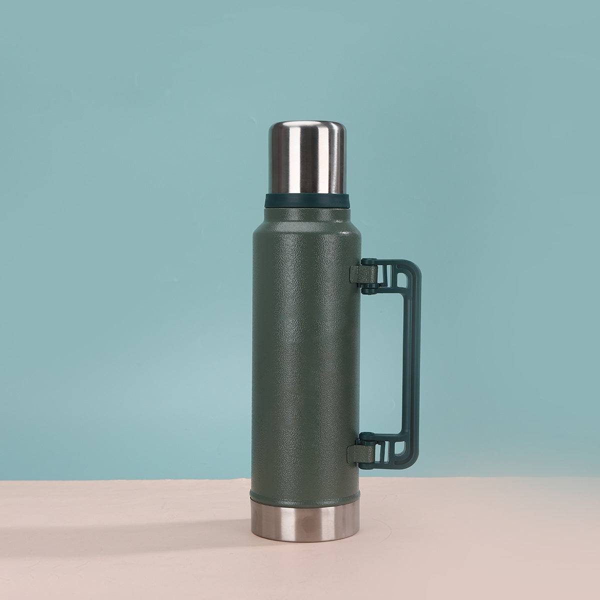 Unisex Isolier-Trinkflasche mit Handgriff Brehn