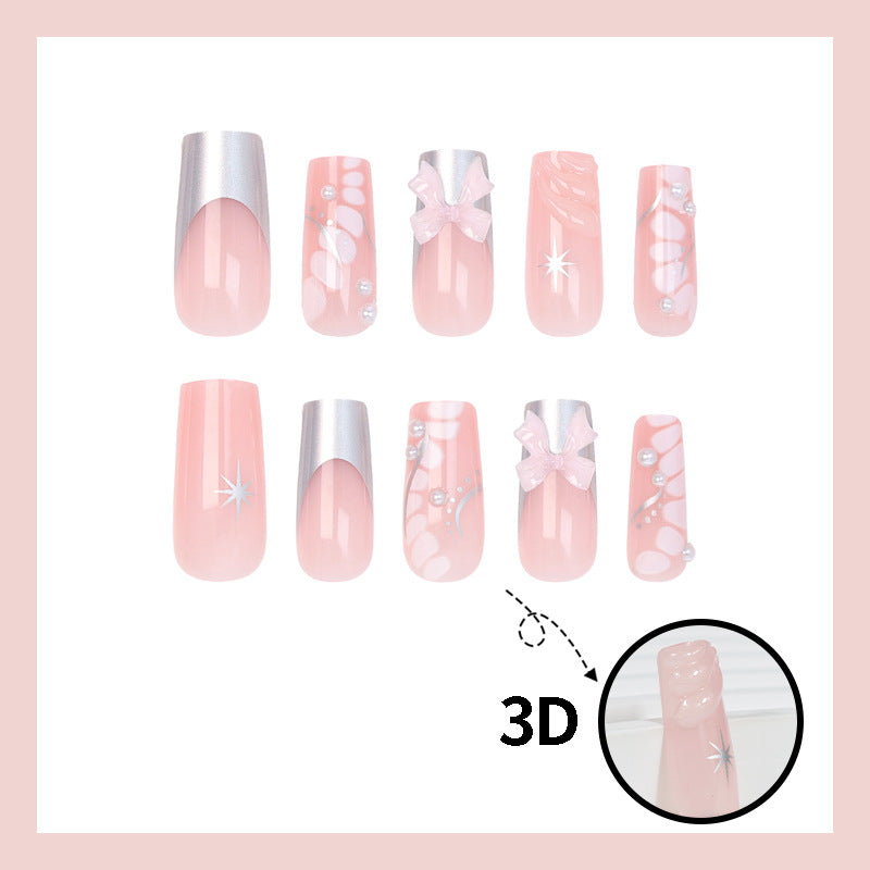 Kunstnagelset mit eleganten Akzenten Brehn