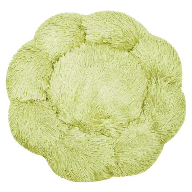 Blumenförmiges Plüsch-Hundebett