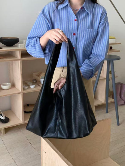 Schlanke Leder Lässige Schultertasche