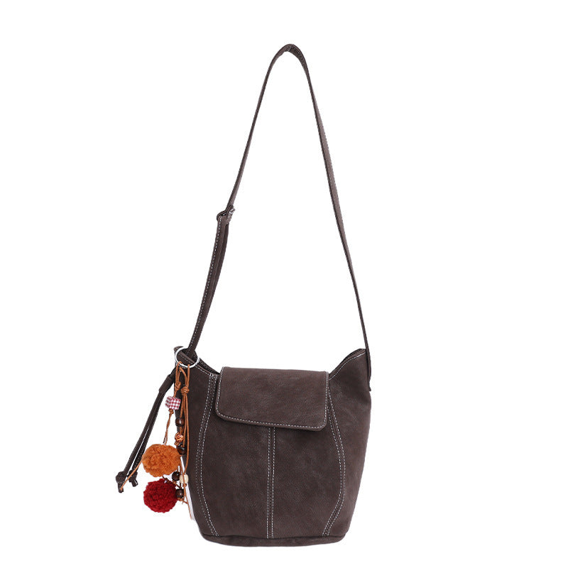 Minimalistische Bucket Schultertasche Brehn