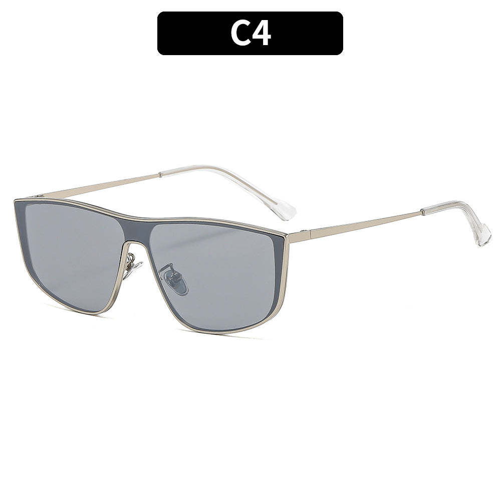 Schlanke Winkelrahmen-Sonnenbrille