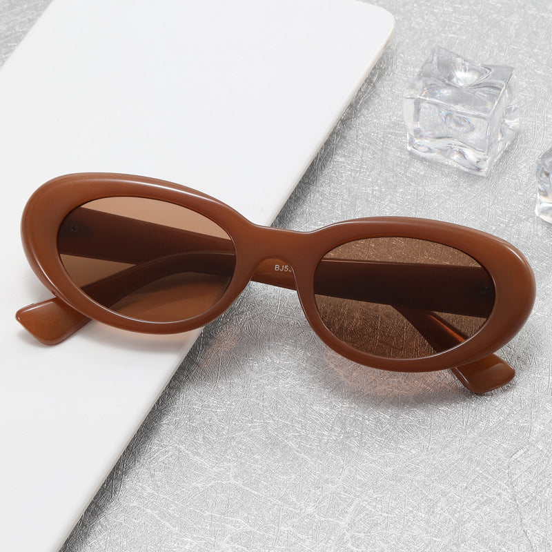 Damen stilvolle Sonnenbrille im extravaganten Design Brehn