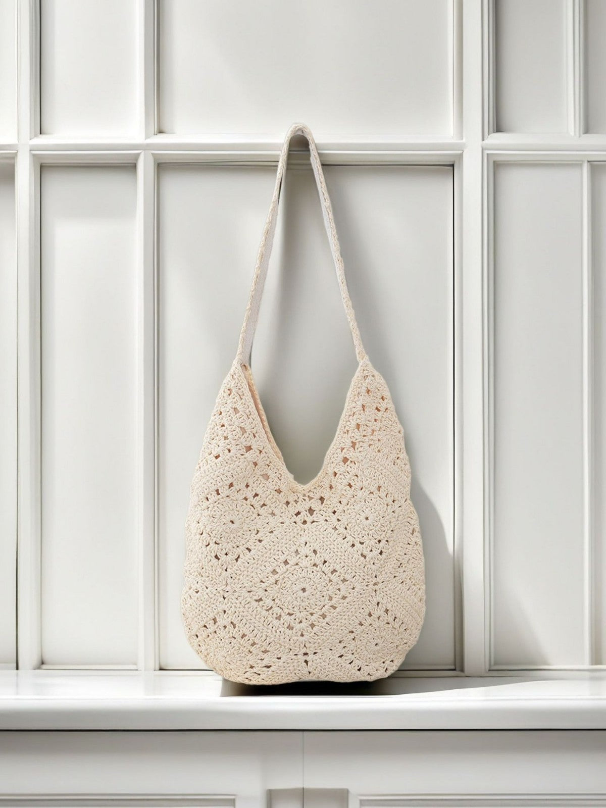 Handgefertigte Hobo-Tasche Brehn