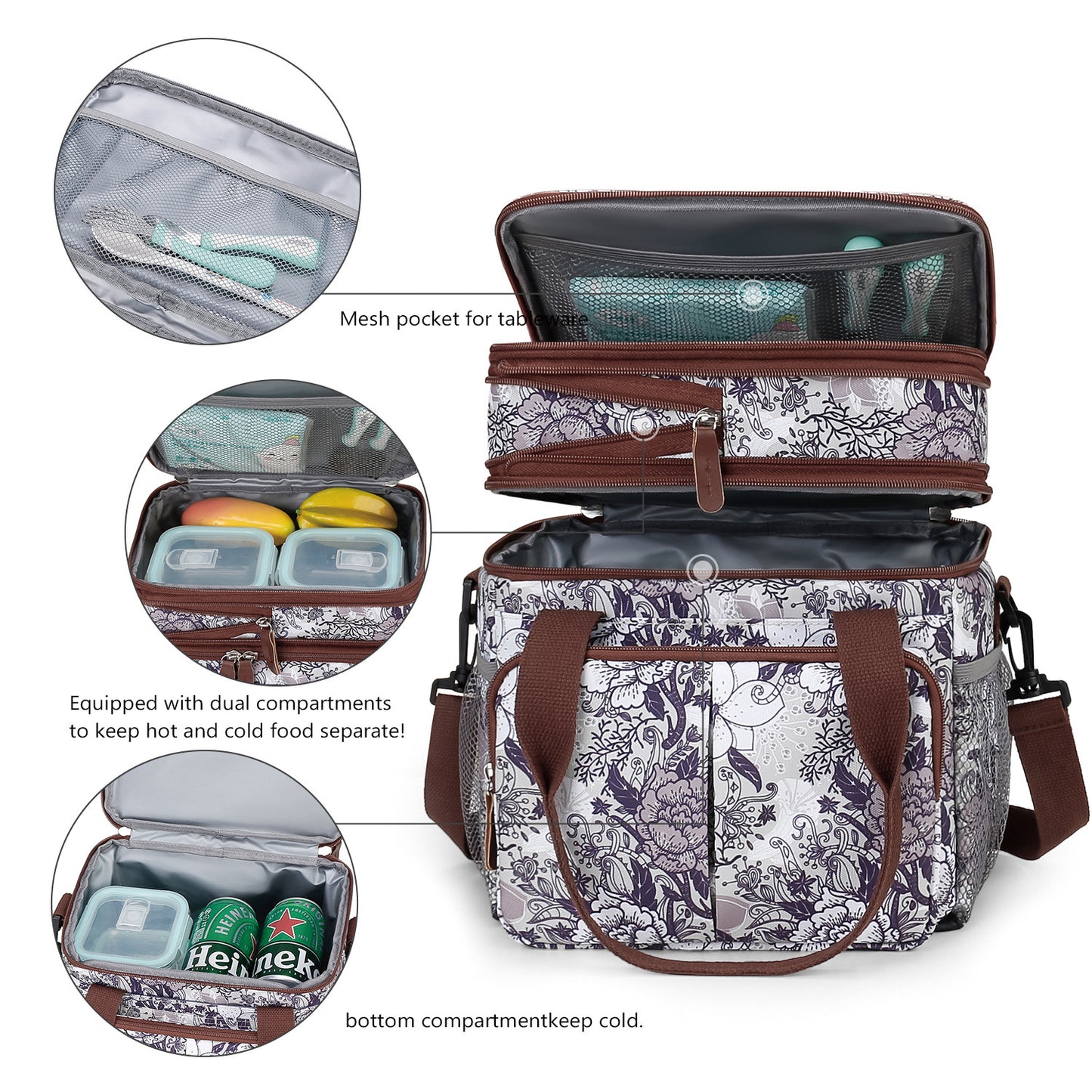 Stilvolle Picknick- und Kühltasche Brehn