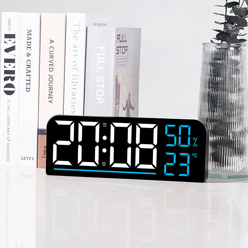 Digitaler Tischwecker mit Hygrometer und Temperaturanzeige Brehn