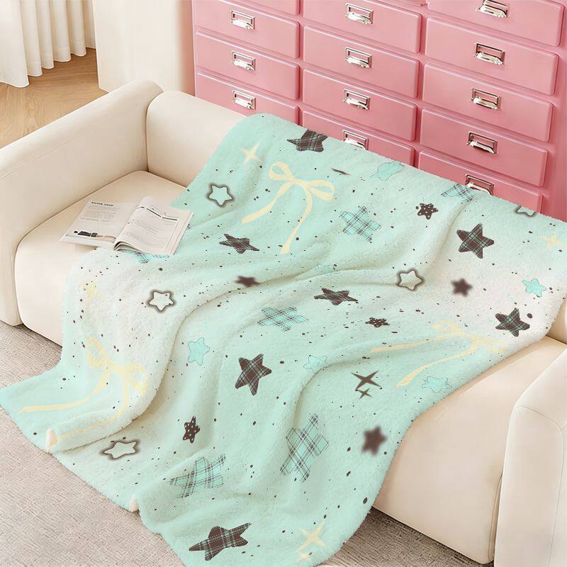 Sternenmuster Weiches Plüsch Blanket