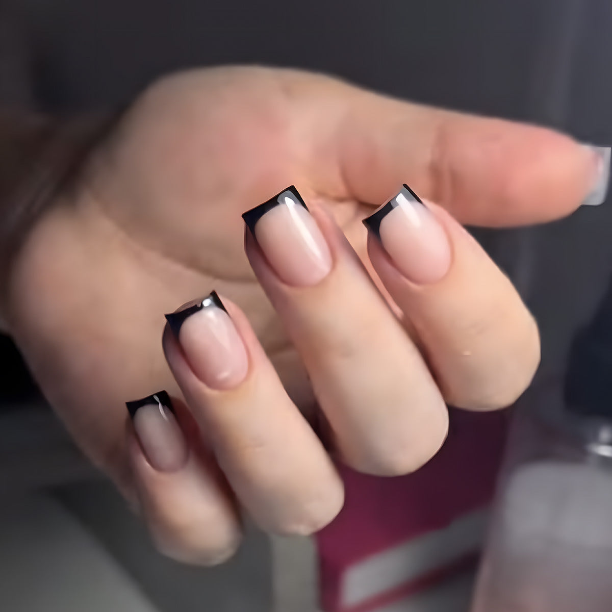 Elegante französische Spitze Nagelverstärkungen Brehn