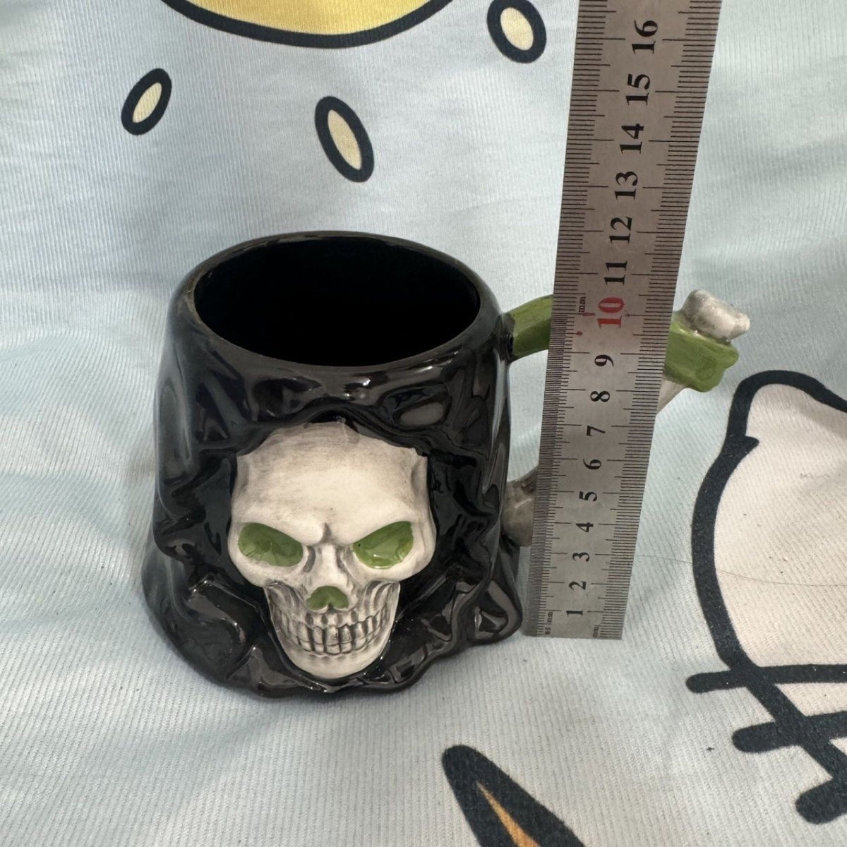 Gruselige Totenkopf Tasse Brehn