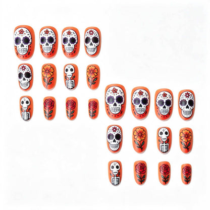 Künstlerisches Halloween Nagelkunstset