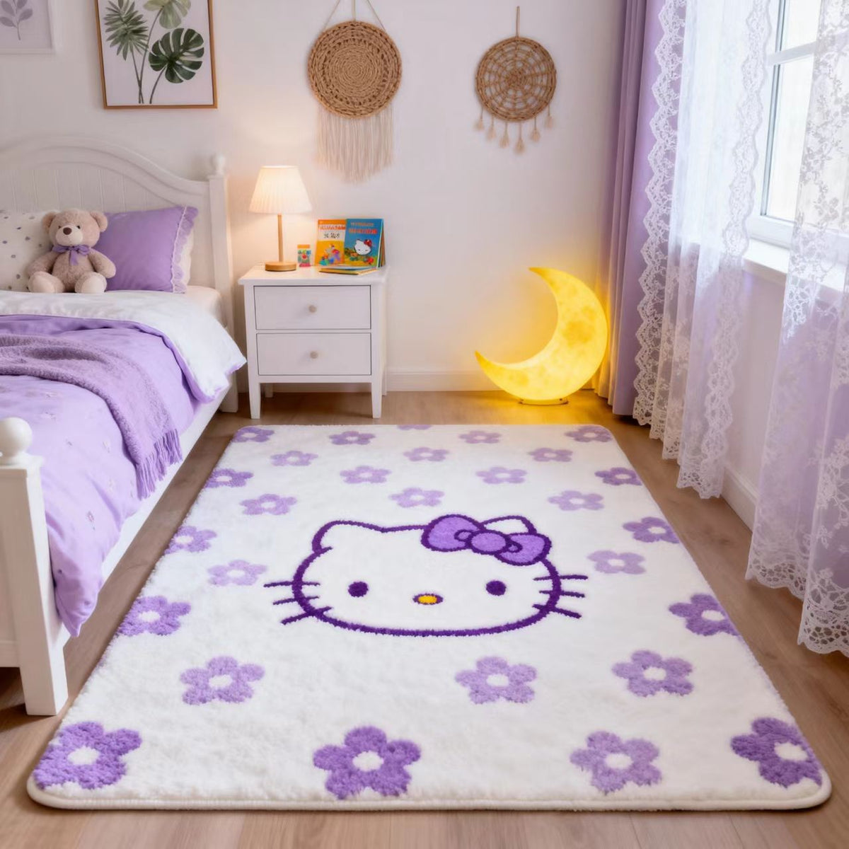 Hello Kitty-Themen Plüsch Fußmatte Brehn