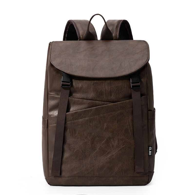 Stylische von Vintage inspirierte Leder-Rucksack