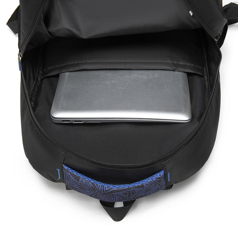Stylische geometrische Druck Rucksack Brehn