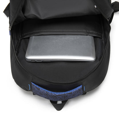 Stylische geometrische Druck Rucksack Brehn