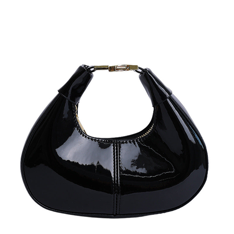 Glänzende Lackleder Abendhandtasche Brehn