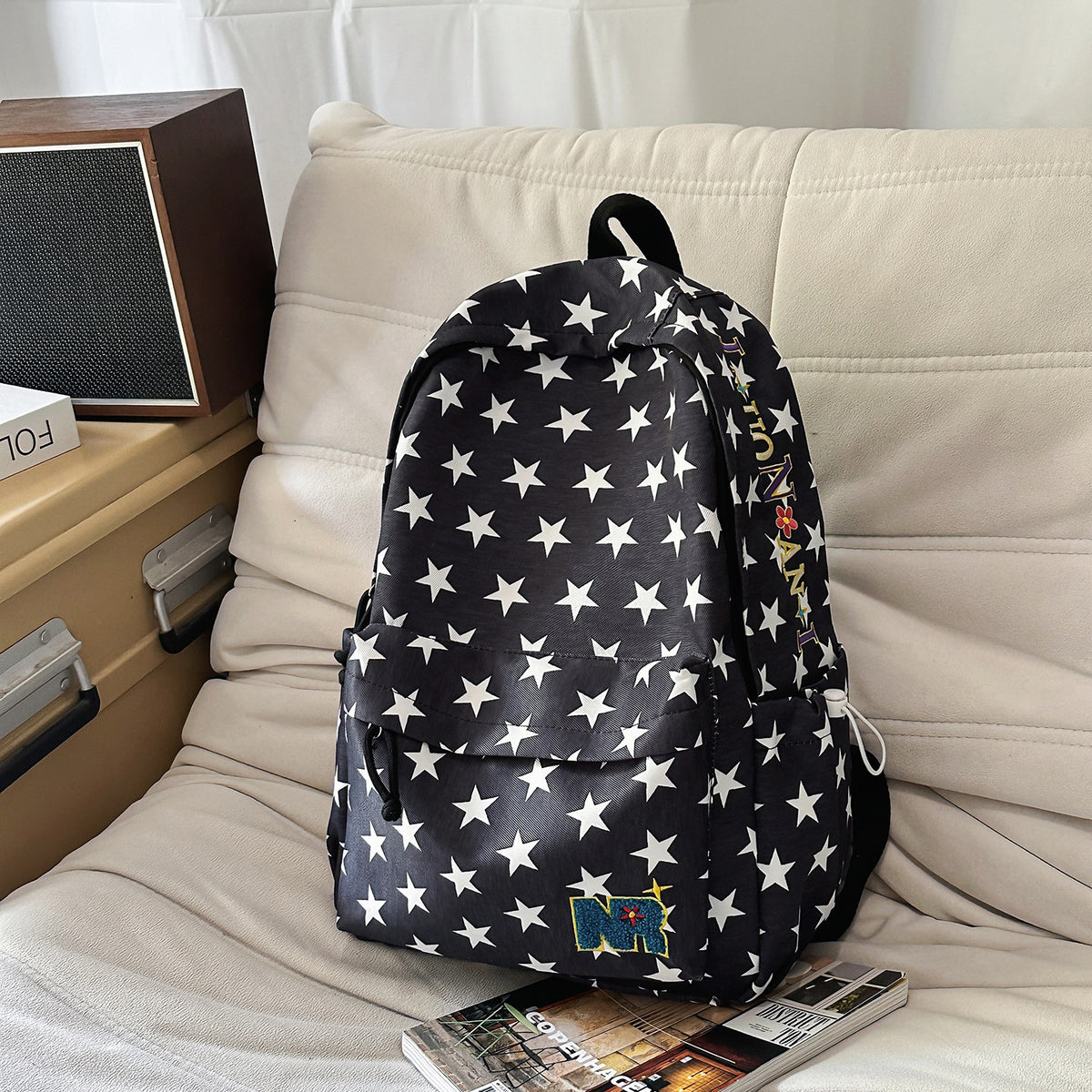Stylischer Sternenmuster-Rucksack Brehn 1791204182
